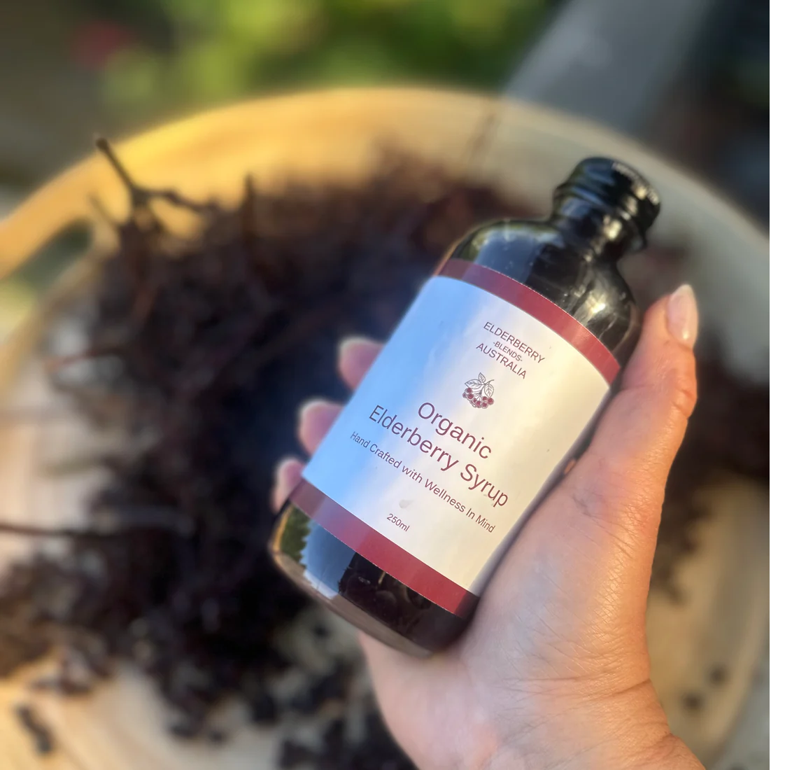 Organic Elderberry Syrup