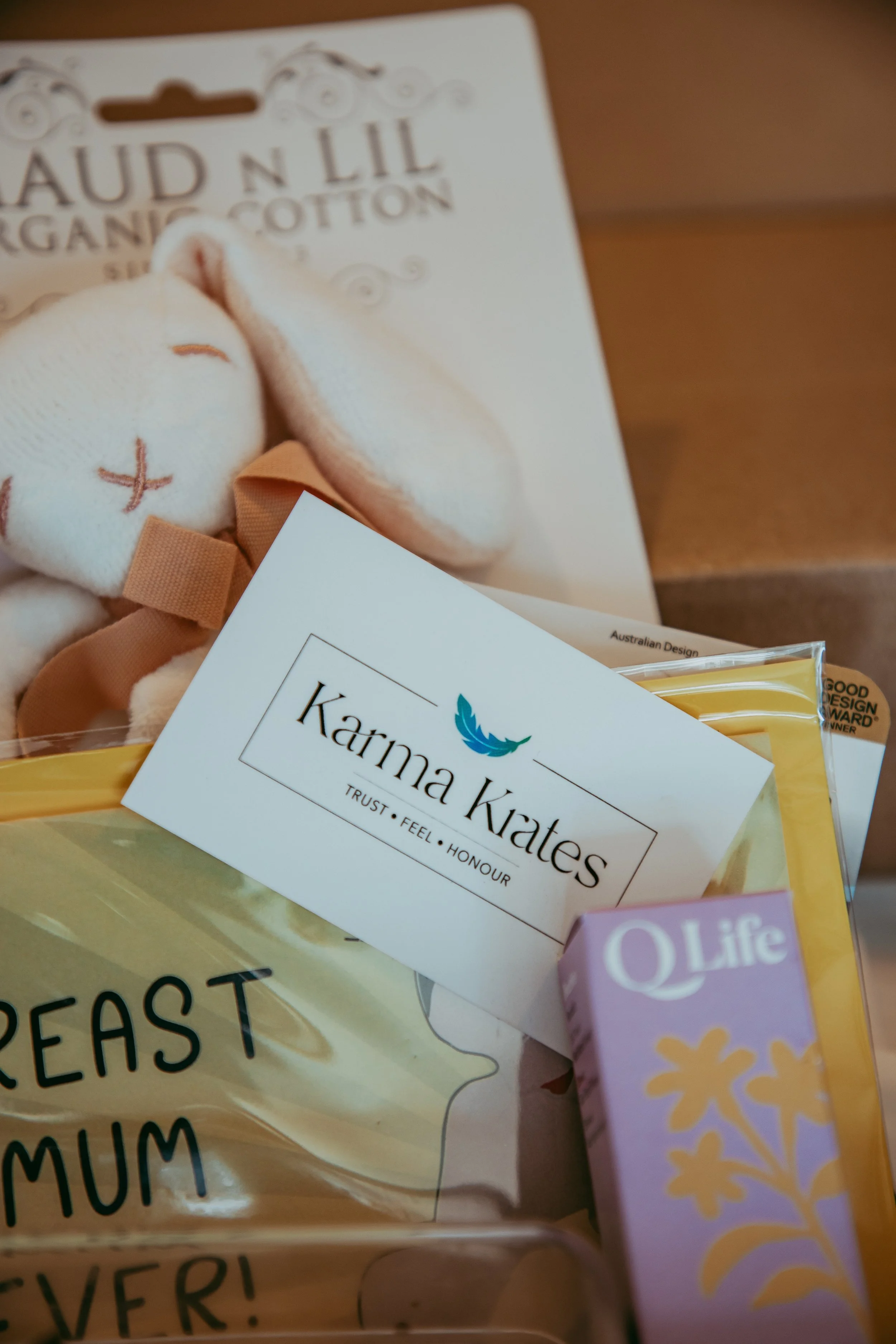 Mini Organic Cotton Bunny Comforter