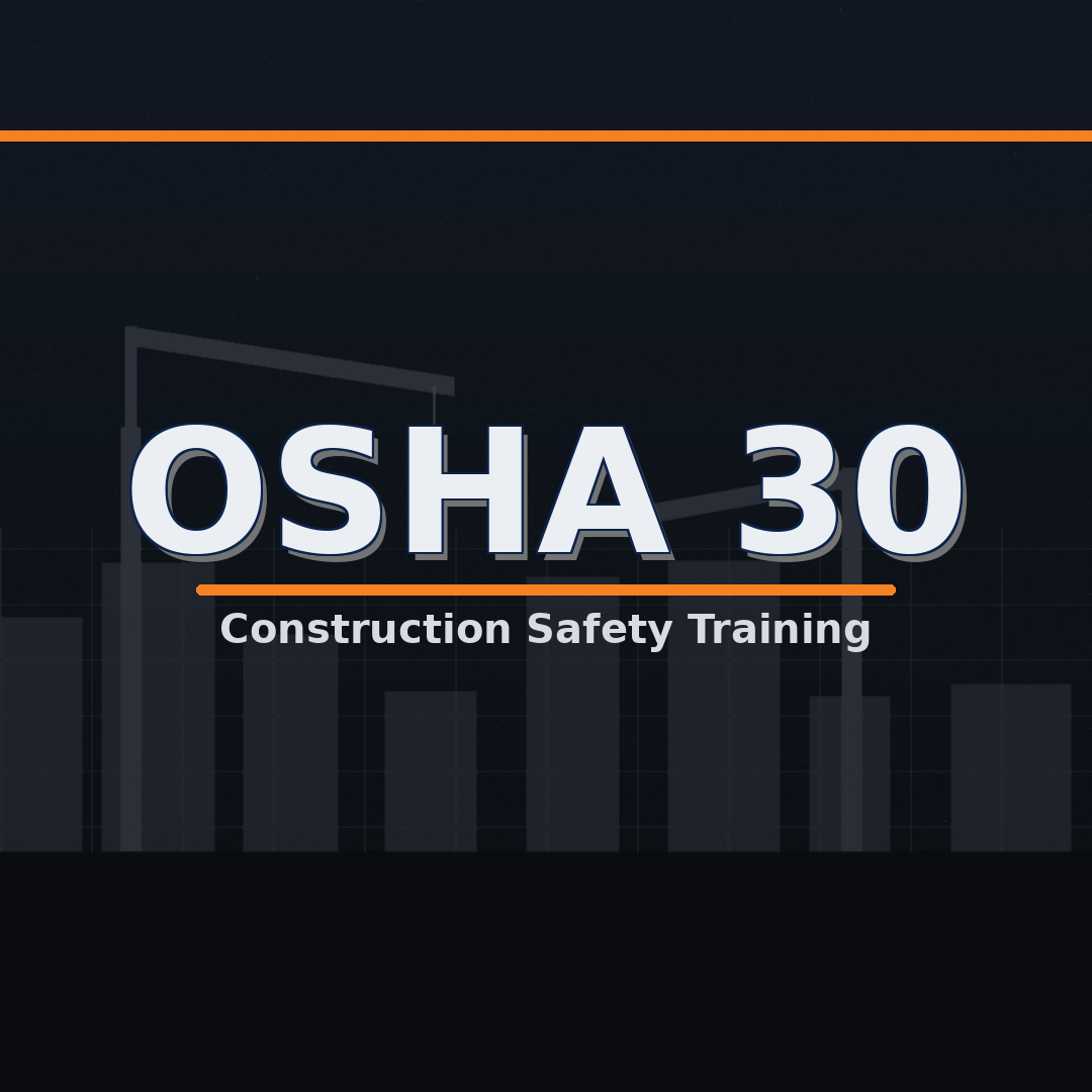 OSHA 30-Hour Construction