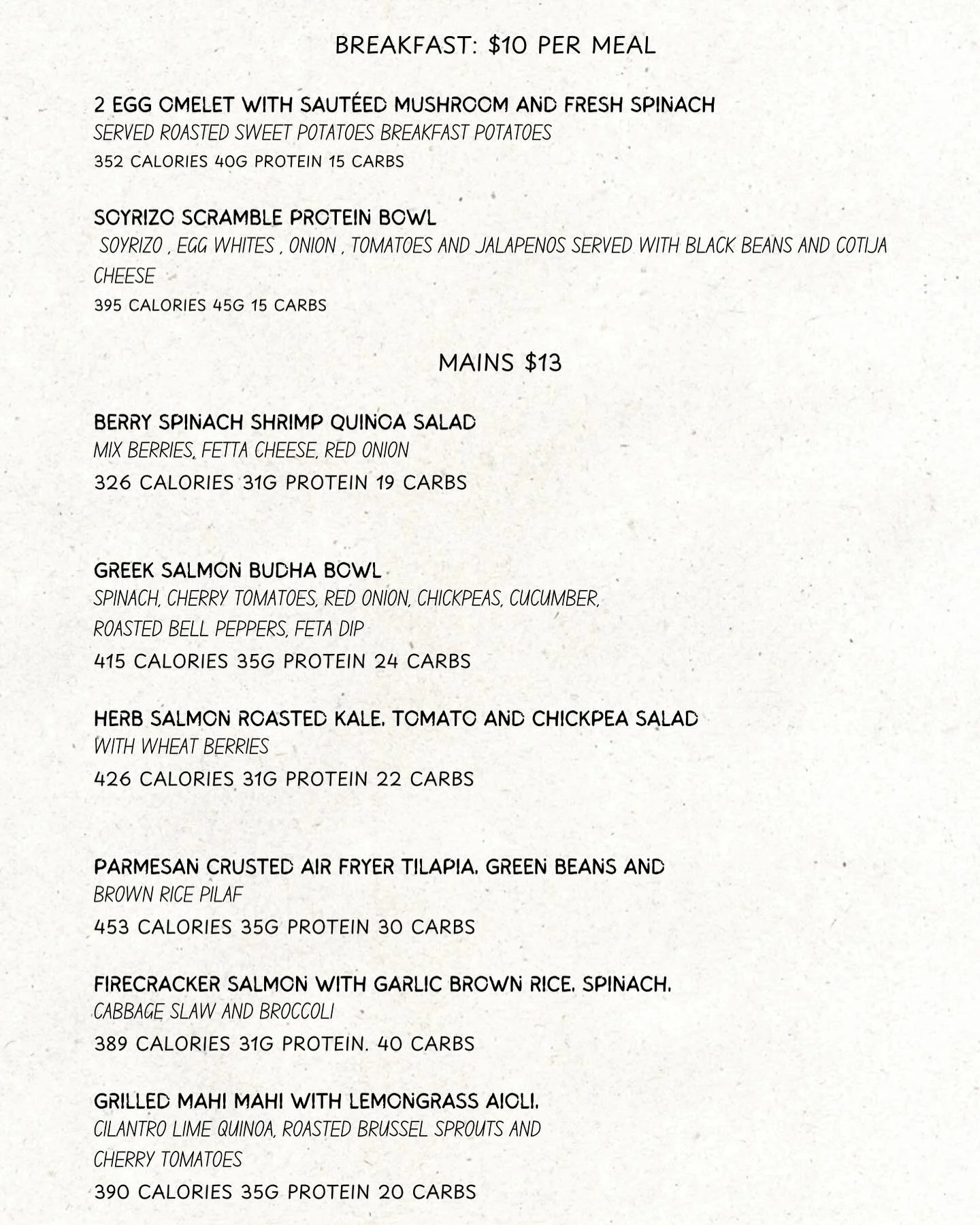 1st BossEatz Meal-Prep ! 

Start caring of what you eat ! Eat like a boss every day for every meal ! Bosseatz will take care the cooking for you !! 

This menu will be available 2/1-2/8 
Food Delivery will be Sunday , Tuesday, Thursday!