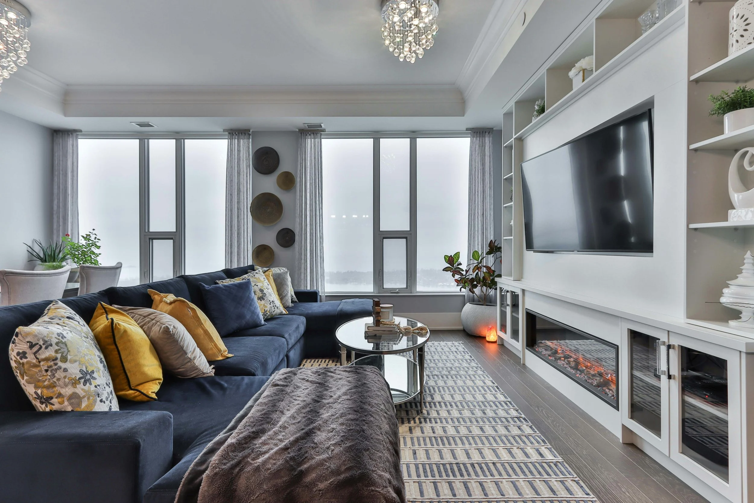 Beautifully presented private lounge Portsea, Mornington Peninsula — residence readiness and house management by RMCo