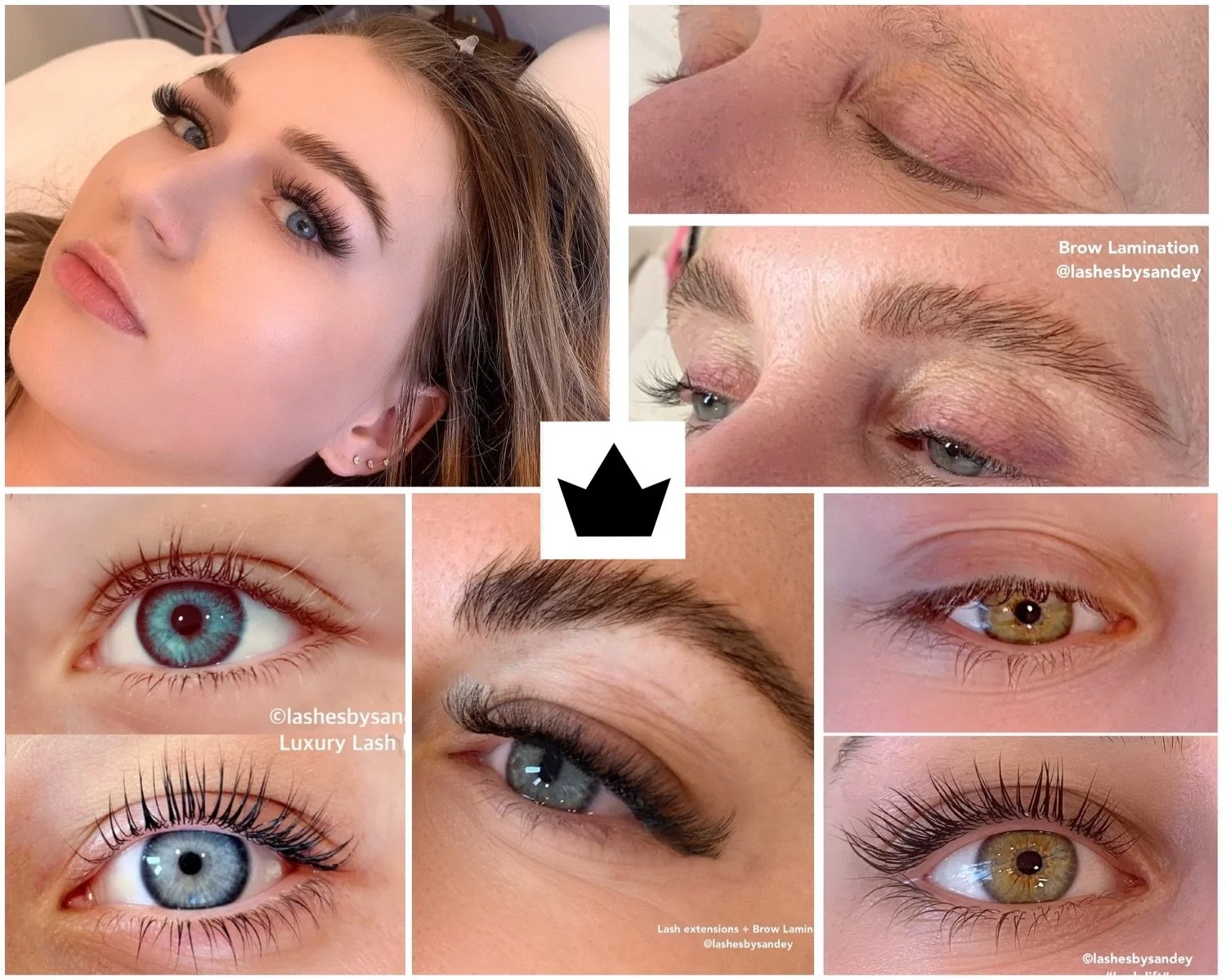 Lashes by Sandey Collage