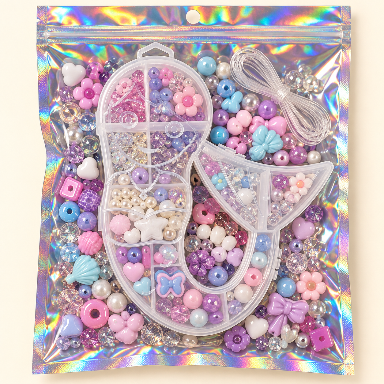 CUSTOM MERMAID BEAD KIT BY THE PLACE TO BEAD
