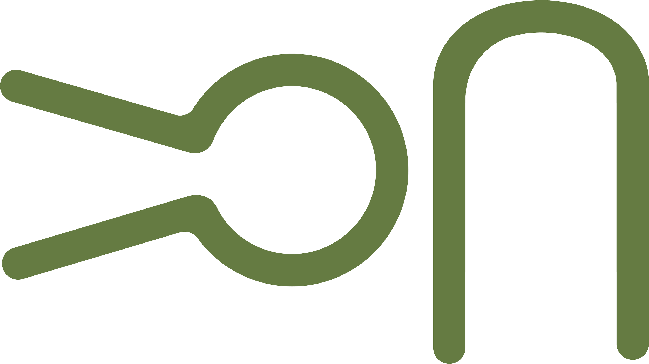 the cotter key inverted "u" brand for the weminuche valley ranch