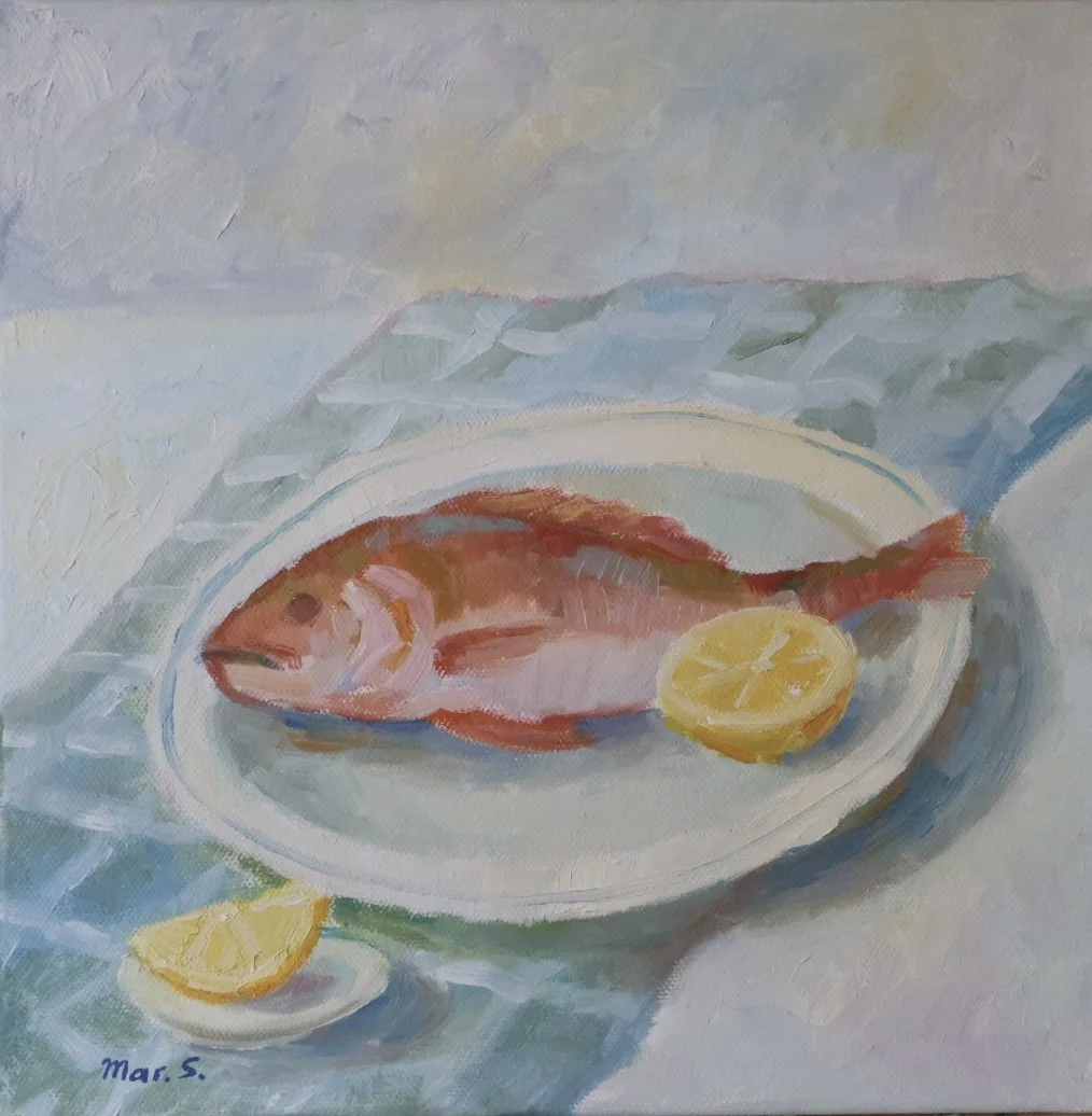 Morning Catch 10х10 in