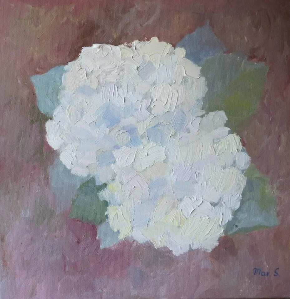 Blush Bloom 10x10 in