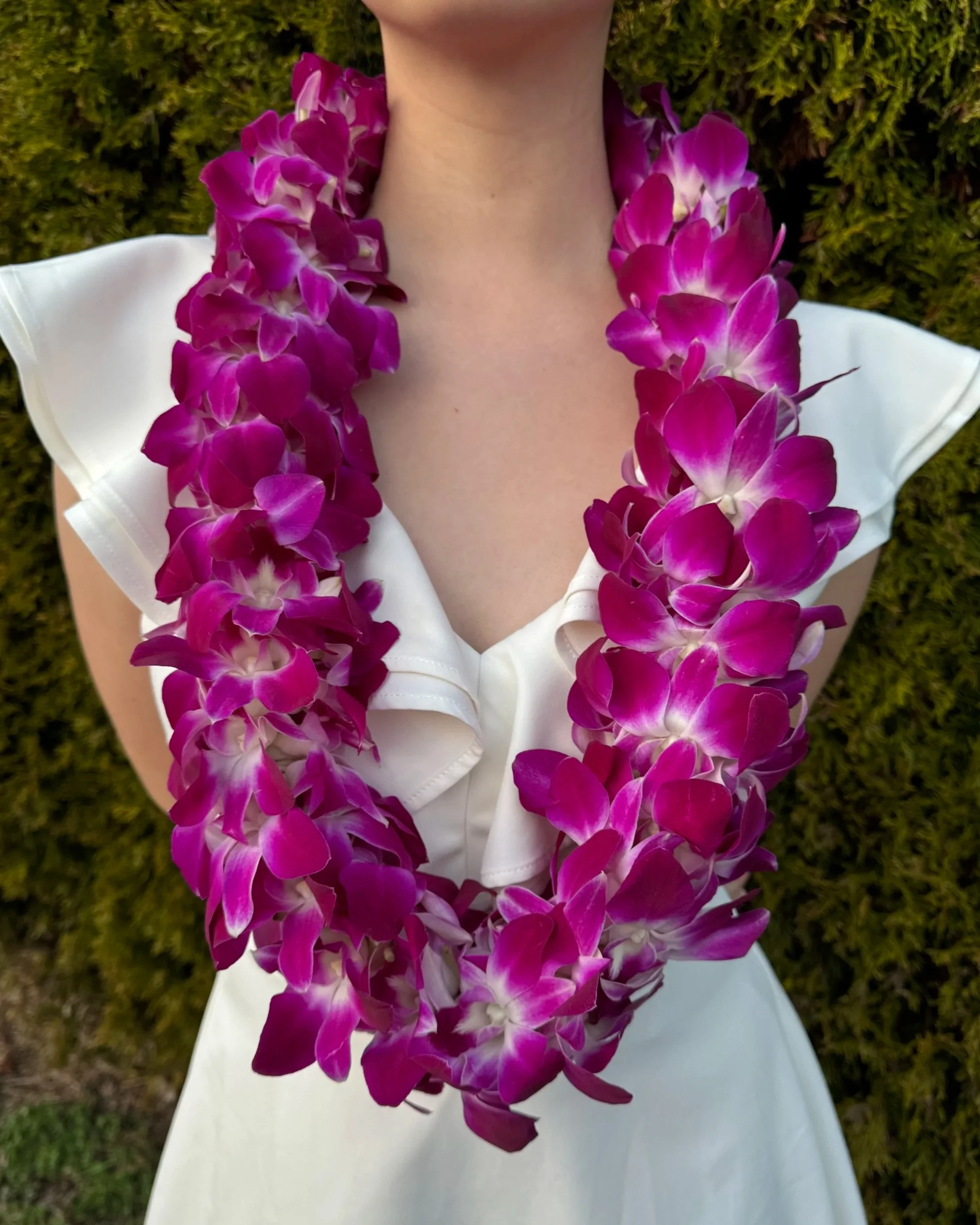 Orchid Double Leis