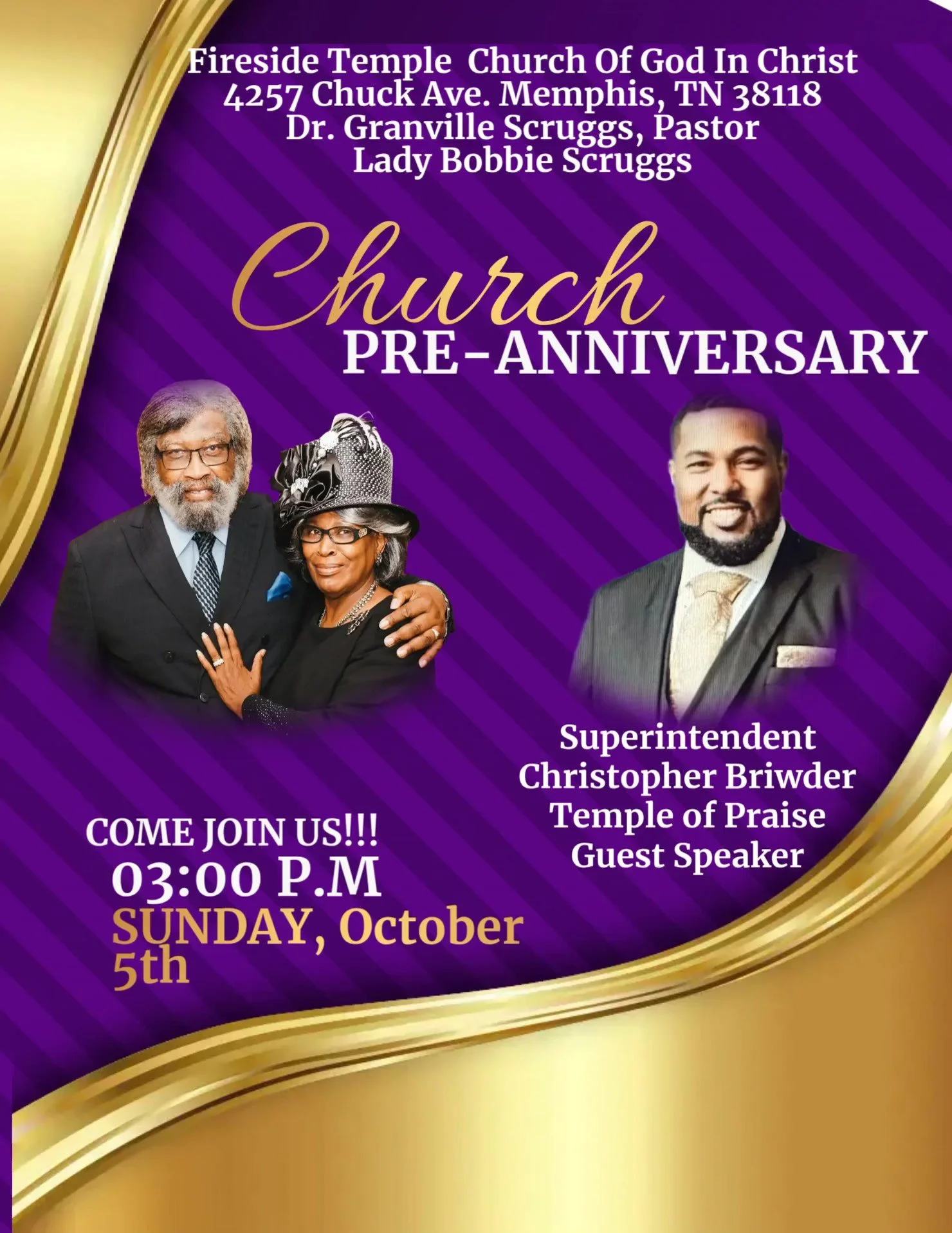 2025 Church Pre-Anniversary