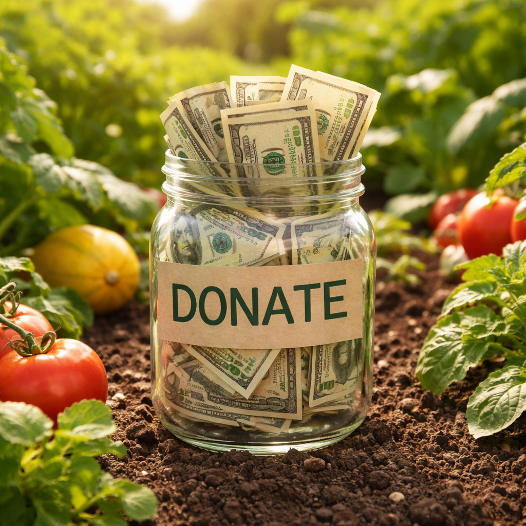 Donation of any amount