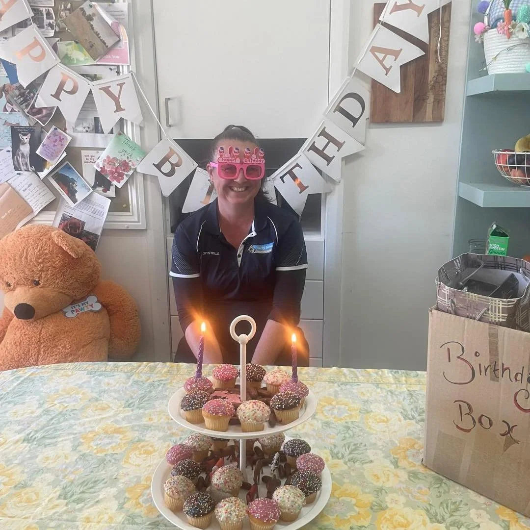 Happy Birthday to our incredible Head Vet Nurse, Crystelle! 🐾🎉

Your dedication, compassion, and leadership make such a difference every single day - not just to our team, but to every animal and owner who walks through our doors. 

Wishing you a d