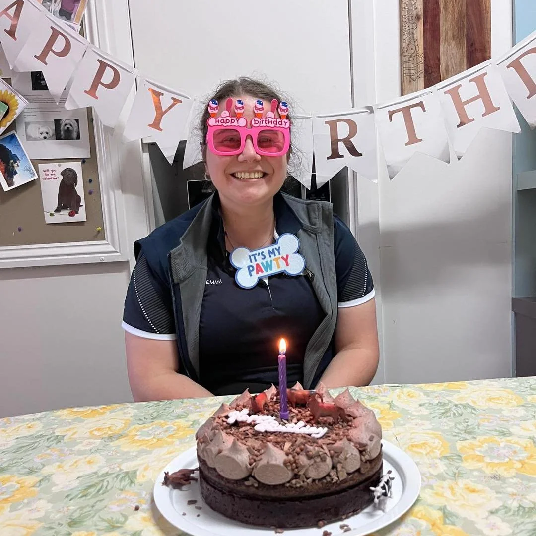 Join us in wishing Emma a happy birthday filled with happiness, laughter, and plenty of treats! 🐾💙

#warbystreetvet #wangaratta #warbystreetveterinaryhospital #vetclinic