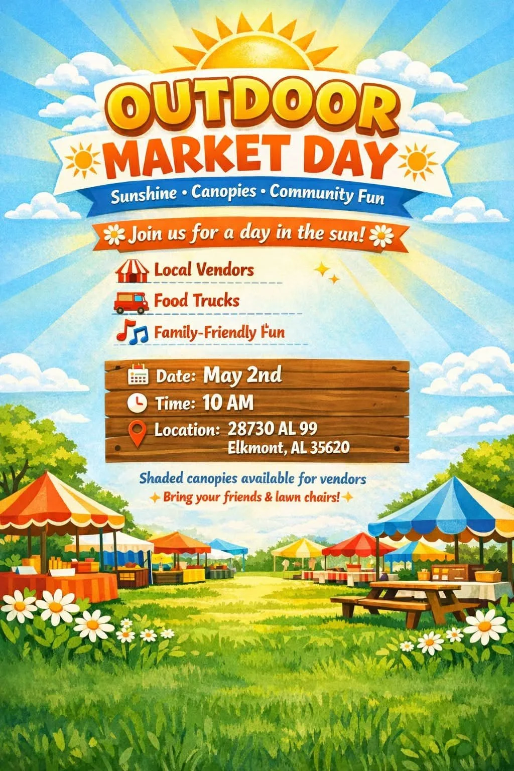 Outdoor Market Day
