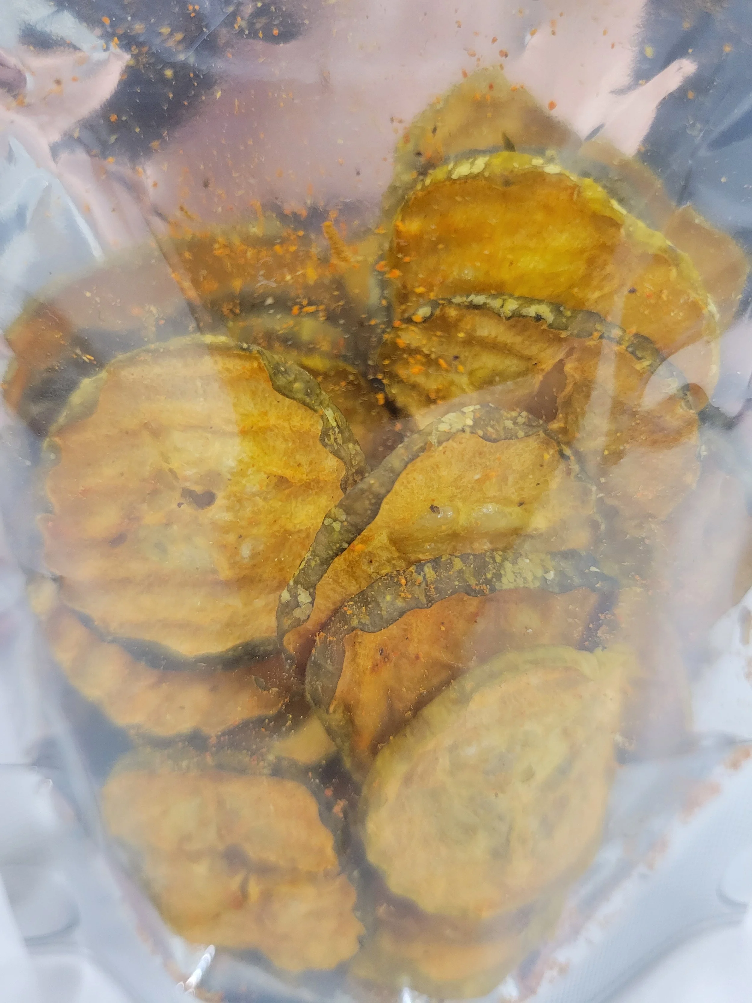 Freeze Dried Pickles, Smokey Spicey