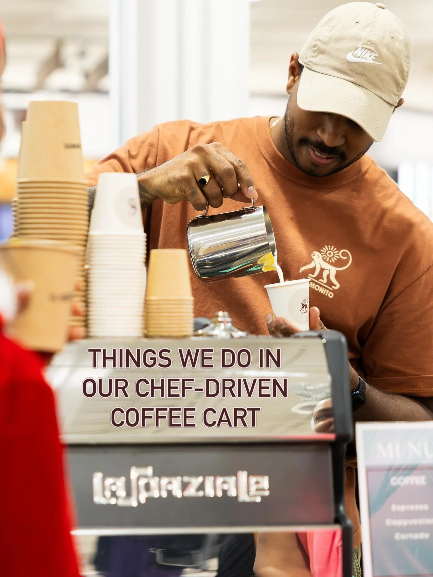 What does chef-driven coffee mean? It means consistency, quality and flavor focused. We approach coffee like food. We pair it with unique combinations and pay attention to the details that make a great cup of coffee ☕️

#miamicoffeecart #southflorida