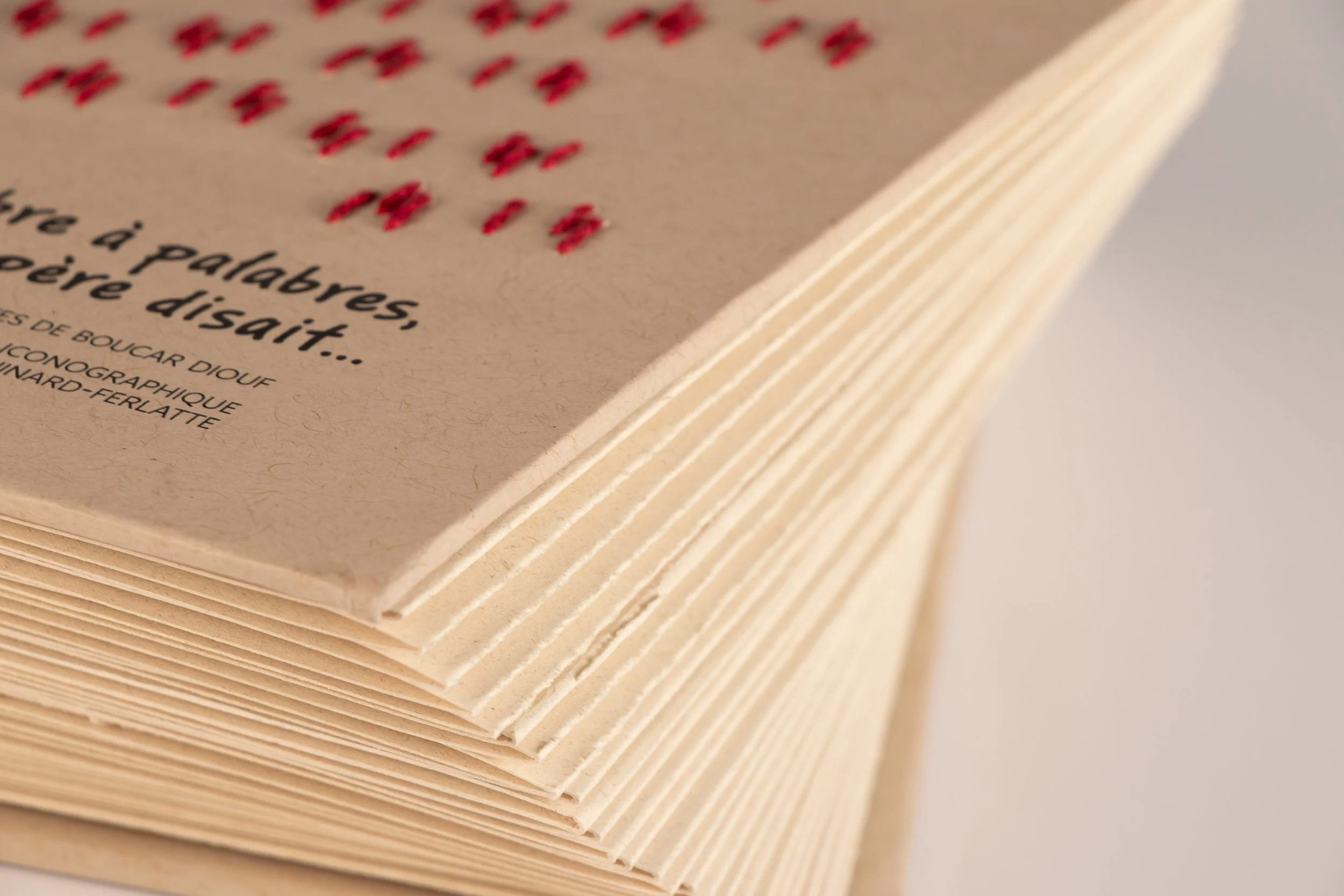 Plan rapproché du livre.