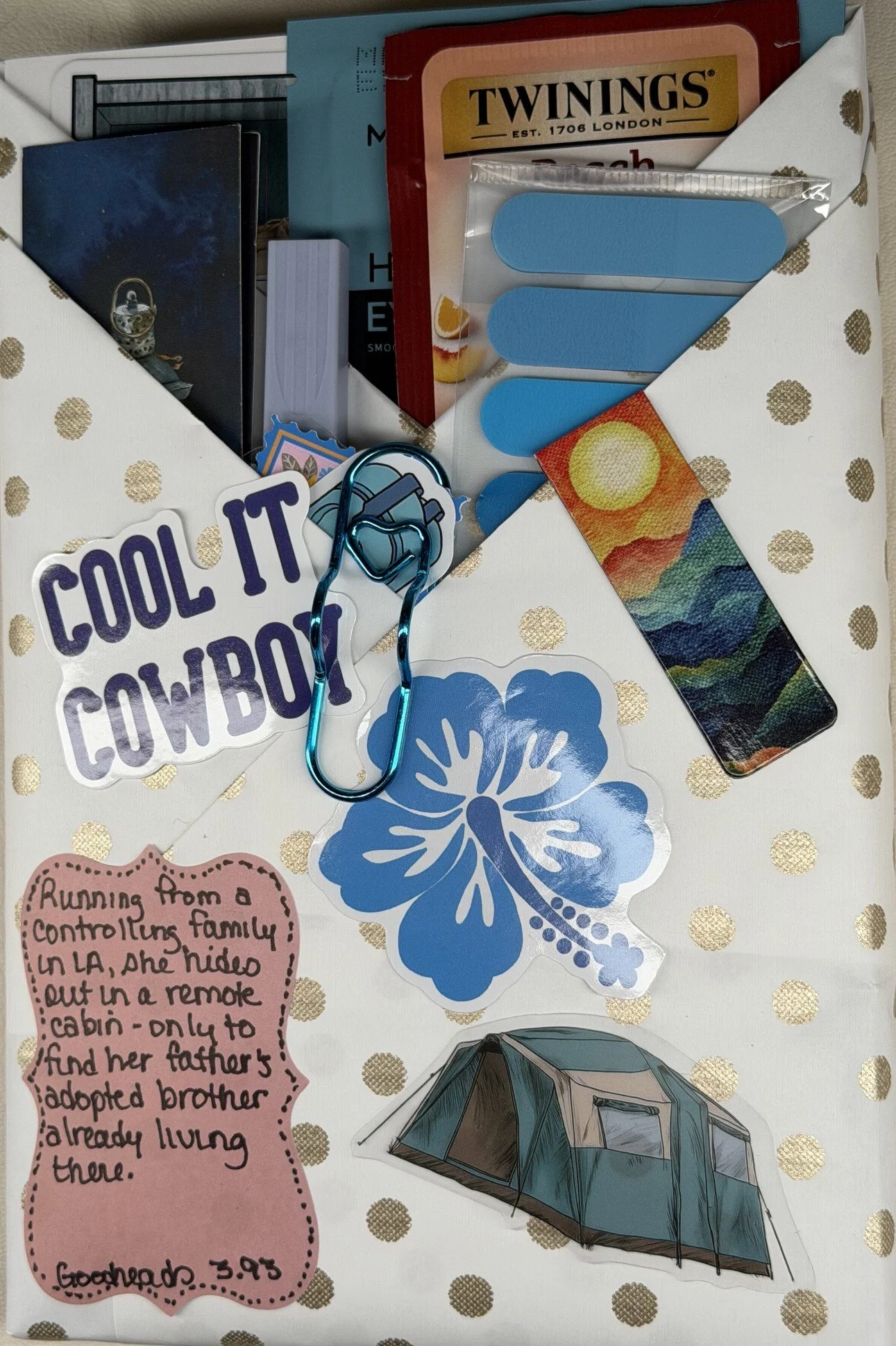 Cowboy Romance - Beautiful Sprayed Edges