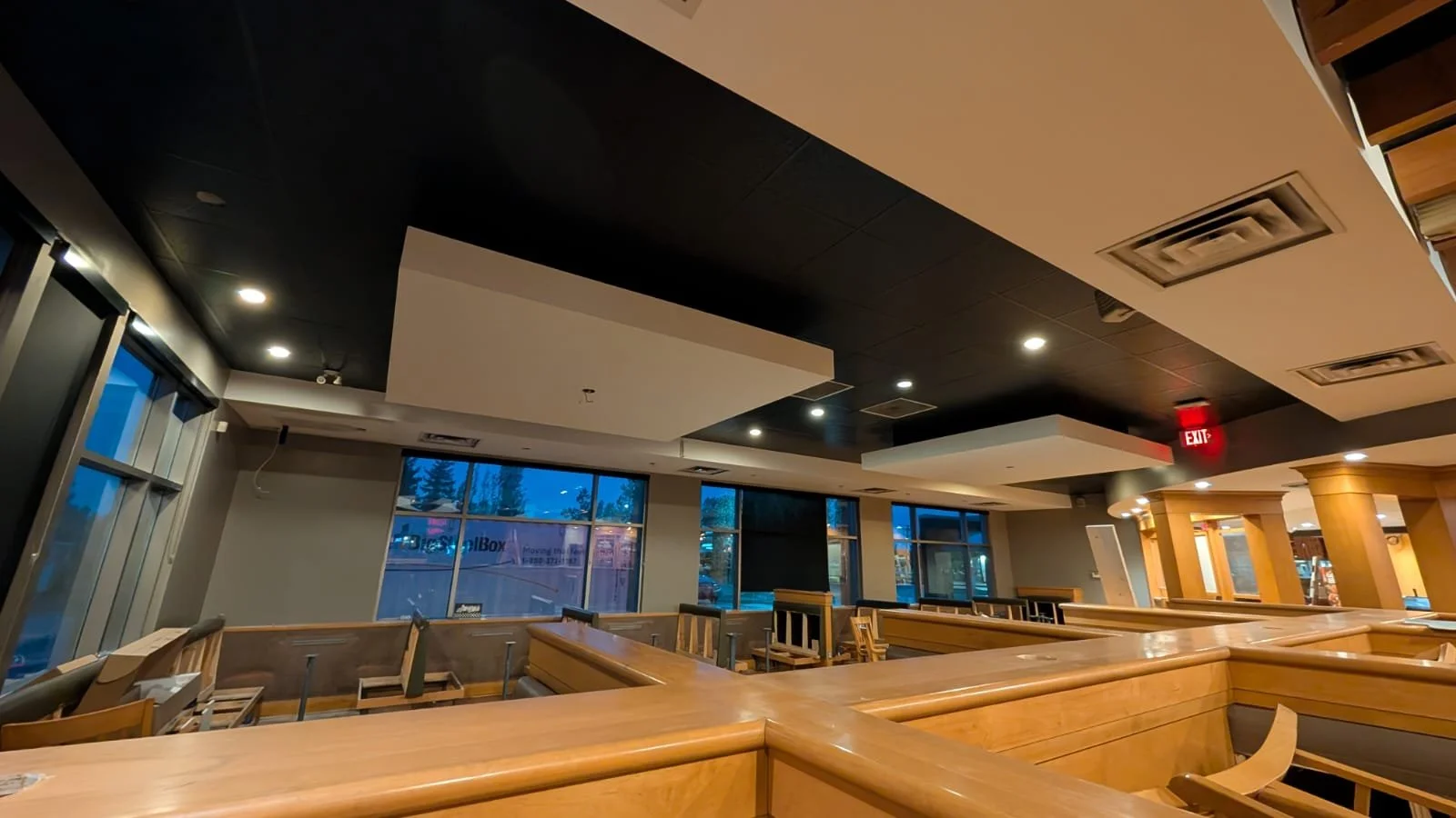 Swiss Chalet - Interior paint , Ceilings, walls, Woodwork