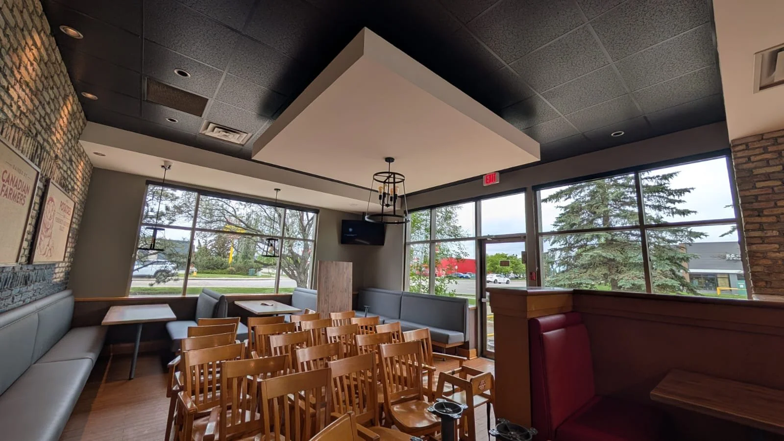 Swiss Chalet - Interior paint , Ceilings, walls, Woodwork