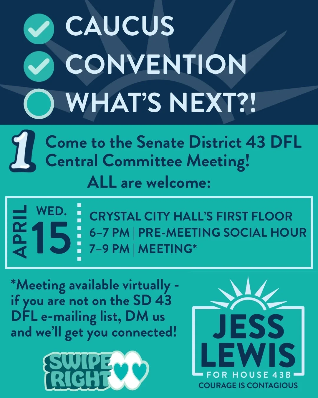 SD 43 DFL Central Committee Meeting