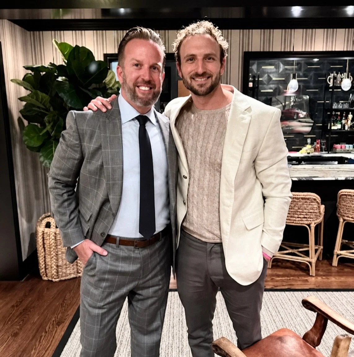 I love a good Saturday flashback &hellip; several years ago with my buddy, the master of high end builders @allgoodgc #houcharddesign