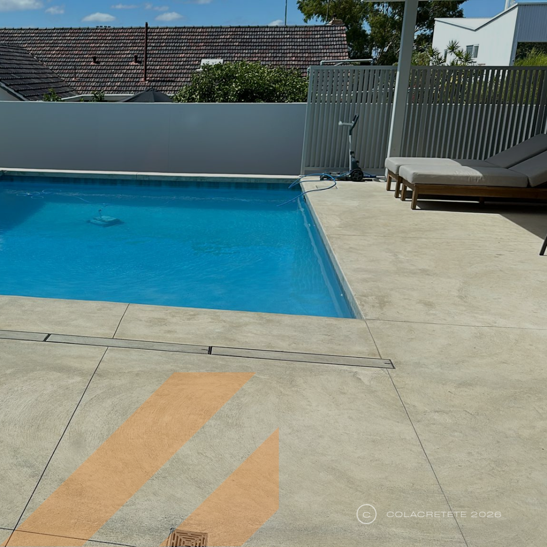 concrete by swimming pool surrounds limestone honed perth east fremantle