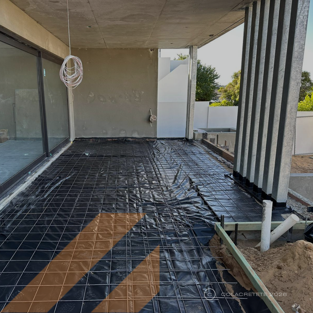 perths residential concreter outdoor living willetton canning vale murdoch alfresco exposed structural decorative staircase