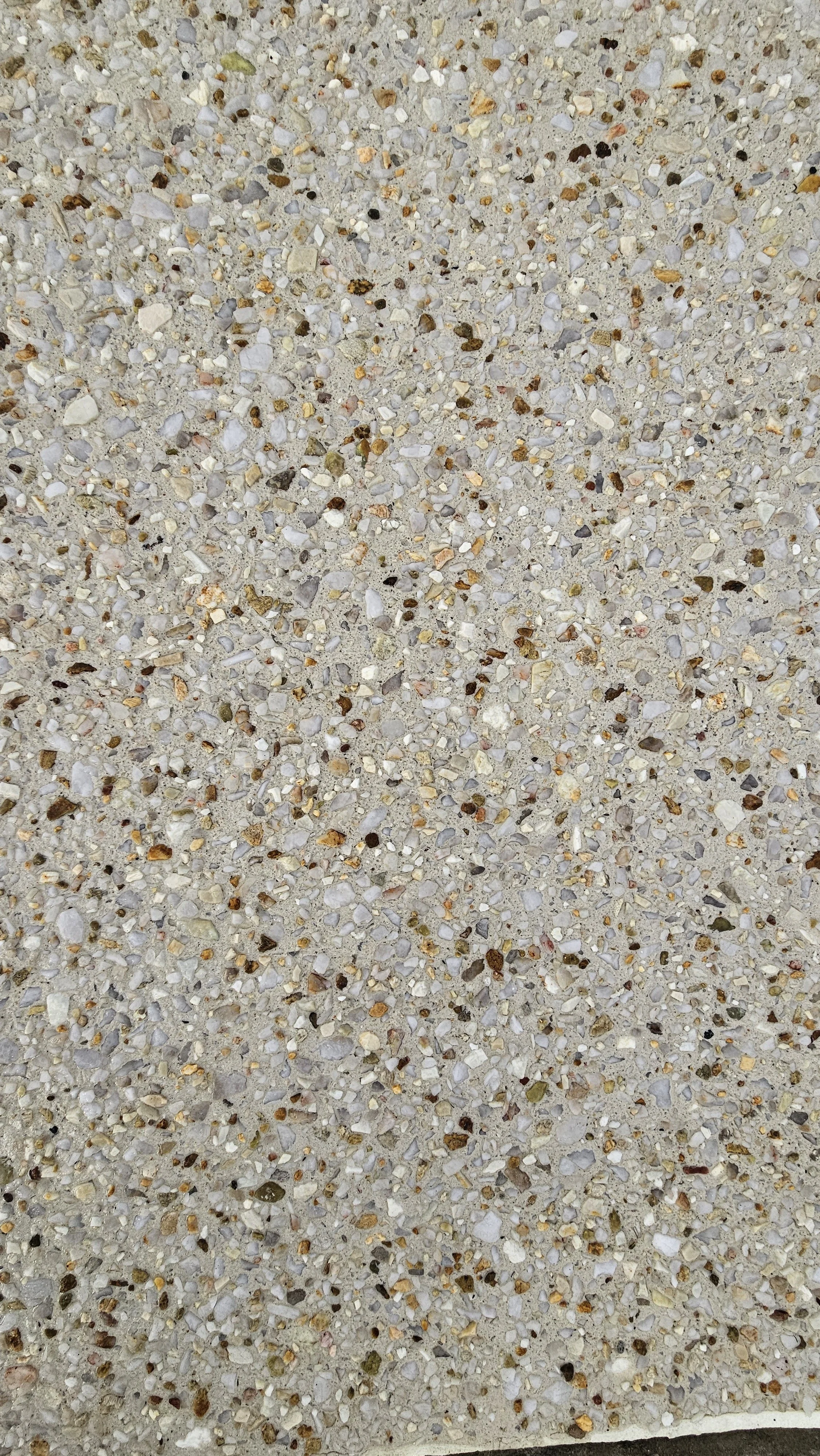 Boral Singleton mix for exposed aggregate driveway poured in Henley Brook