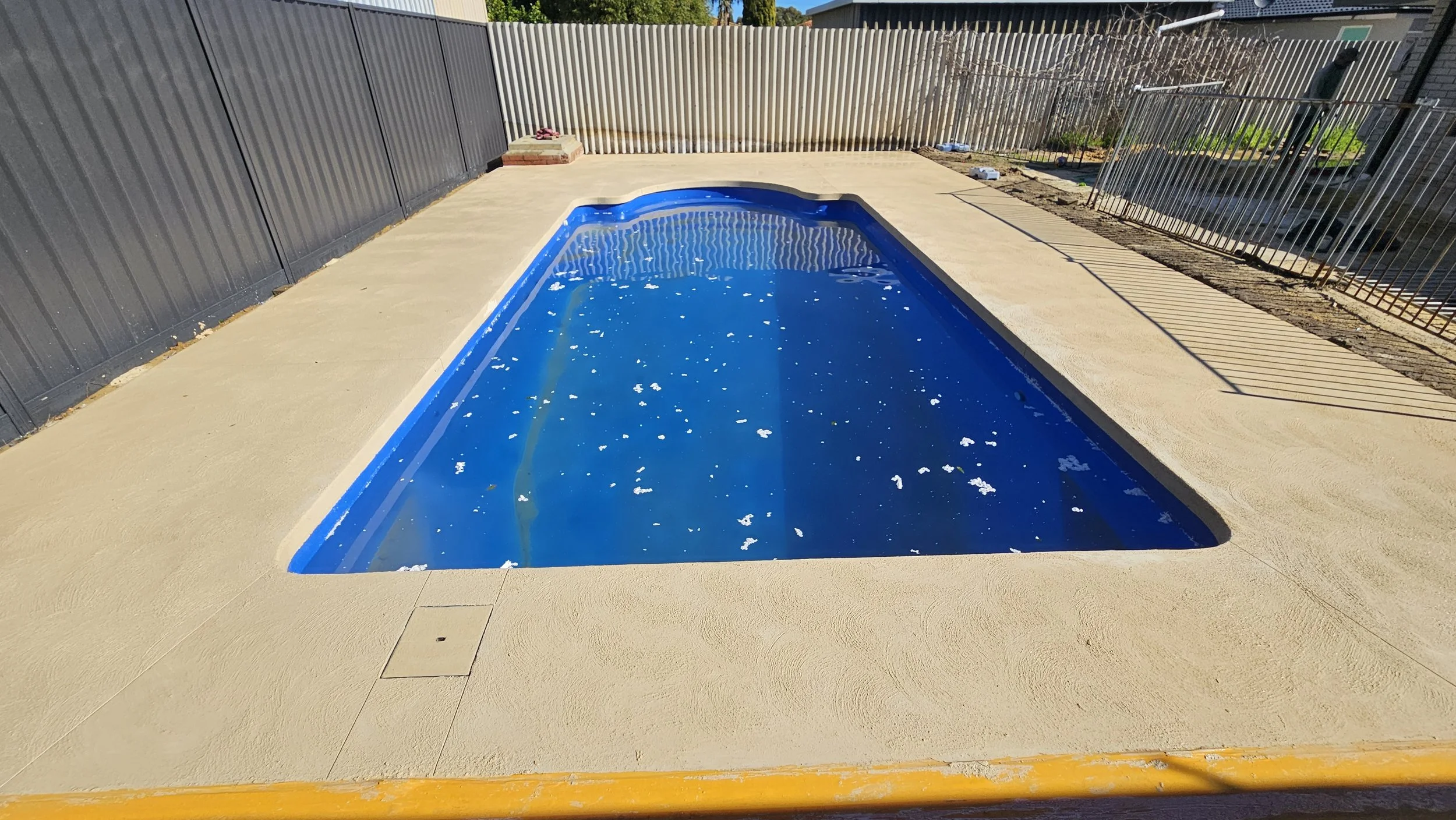 Pool surrounds liquid limestone in Forrestfield