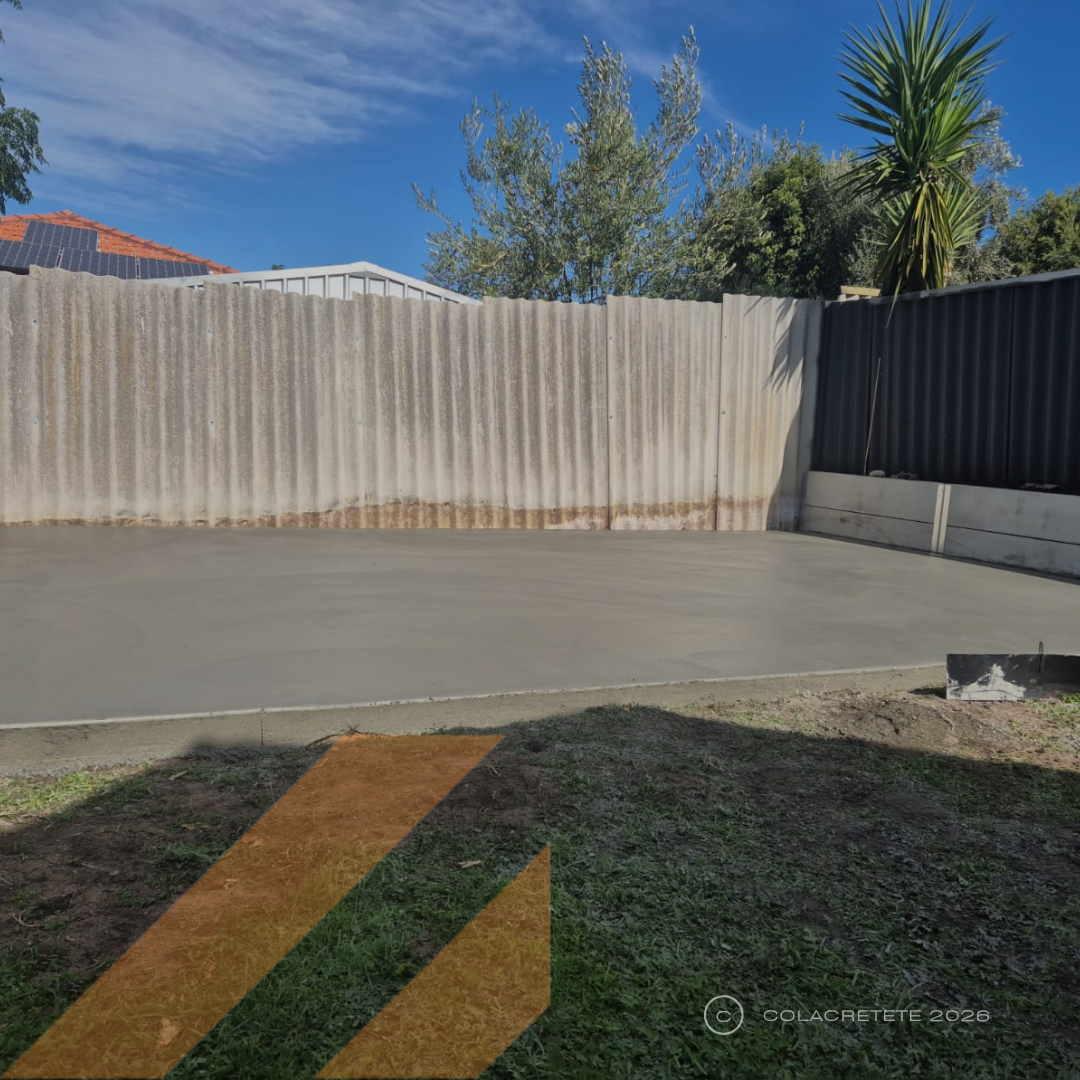 perth concreter shed slab structural foundation claremont dalkeith