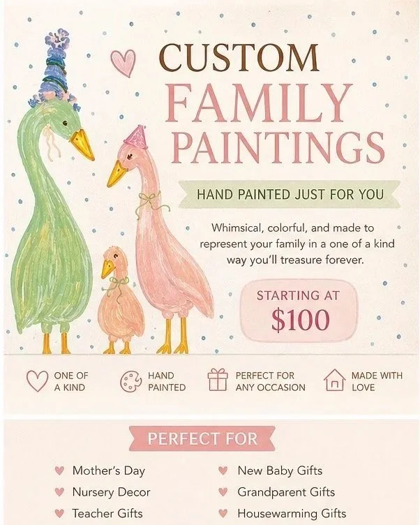 Custom Family Painting