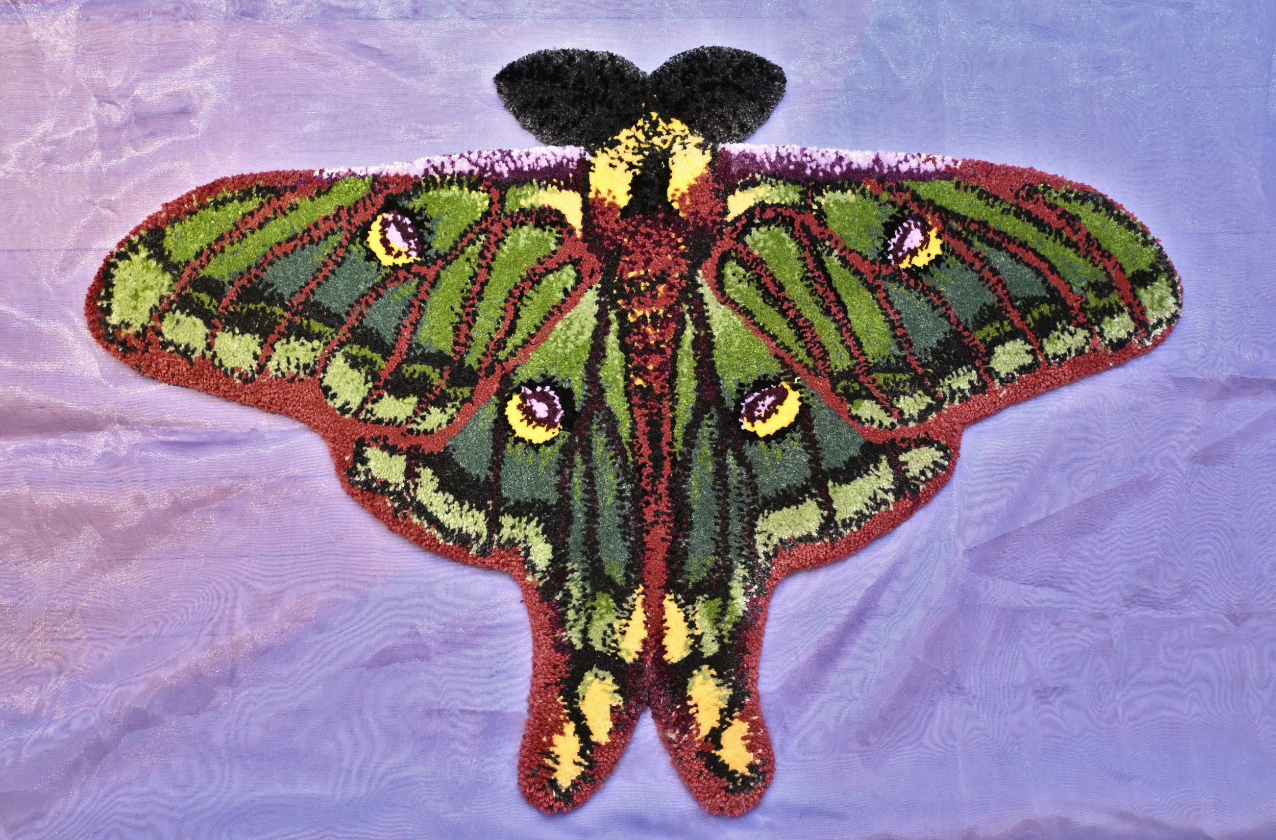 Spanish Moon Moth - Small Rug