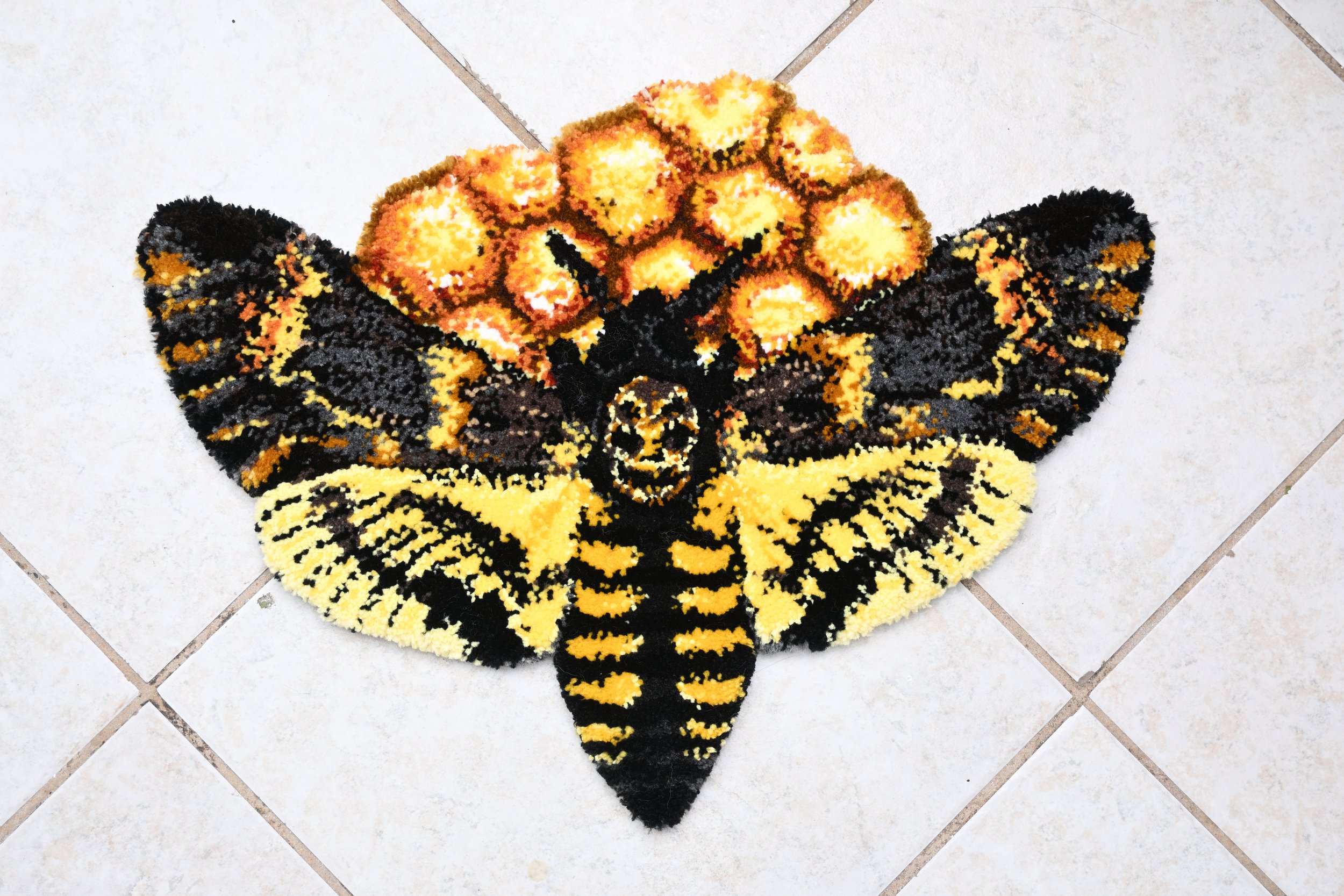 Deathshead Hawkmoth - Mini Rug