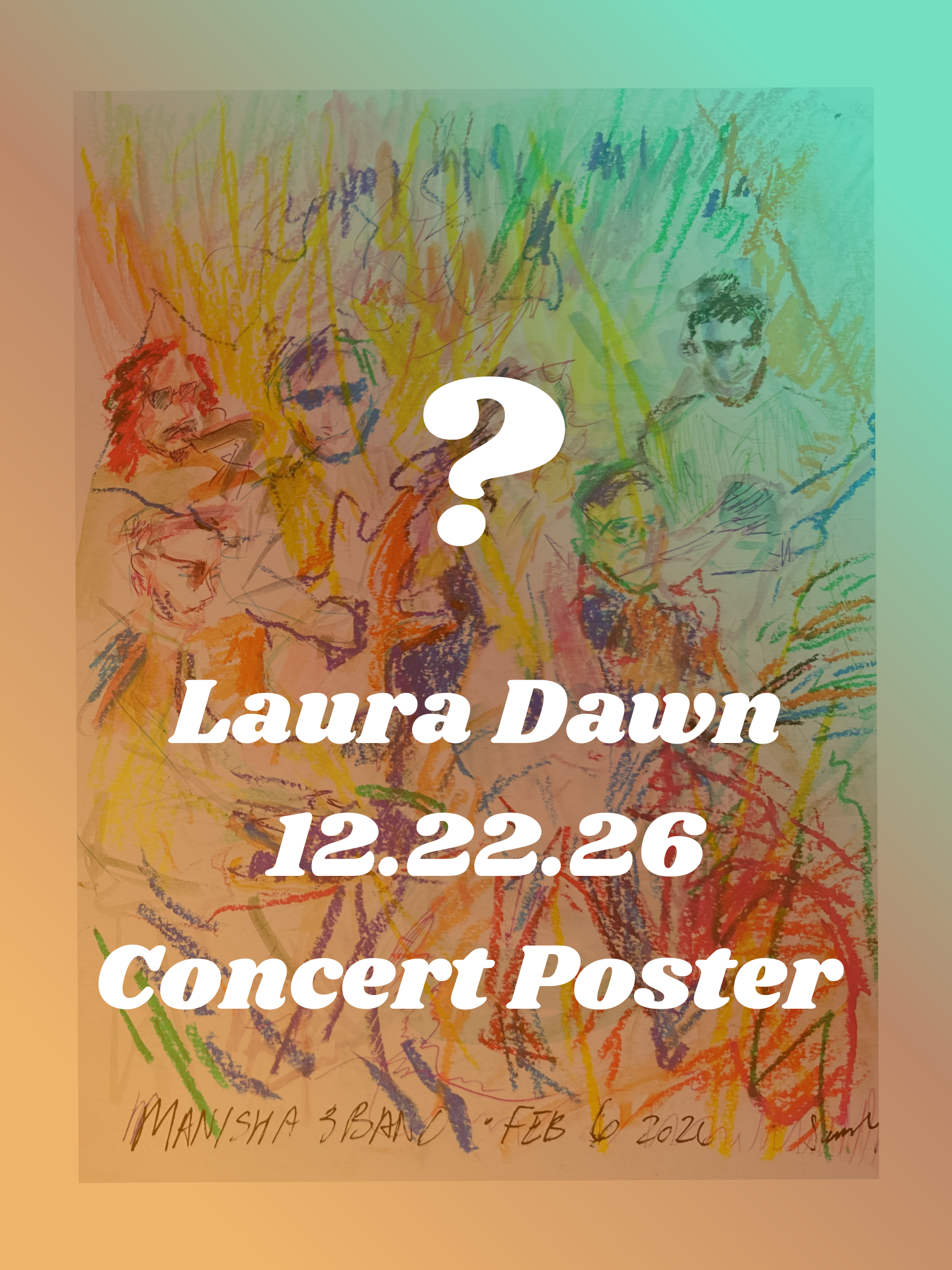 Laura Dawn Art Print - 2.22.26 Live Concert