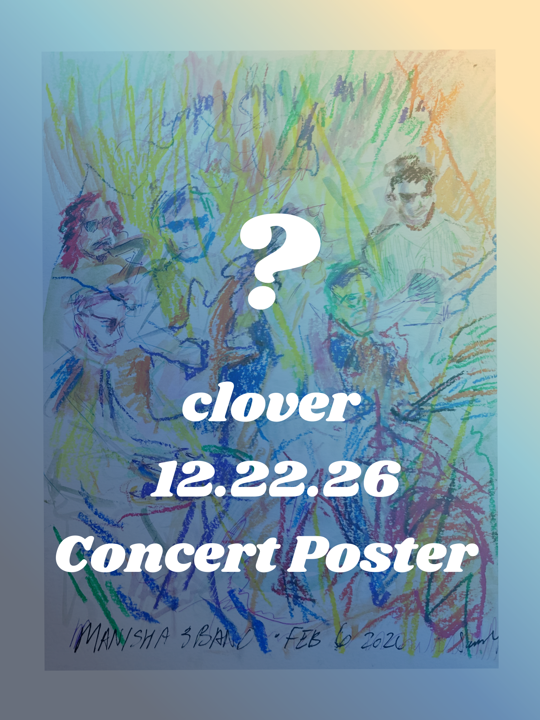 clover Art Print - 2.22.26 Live Concert