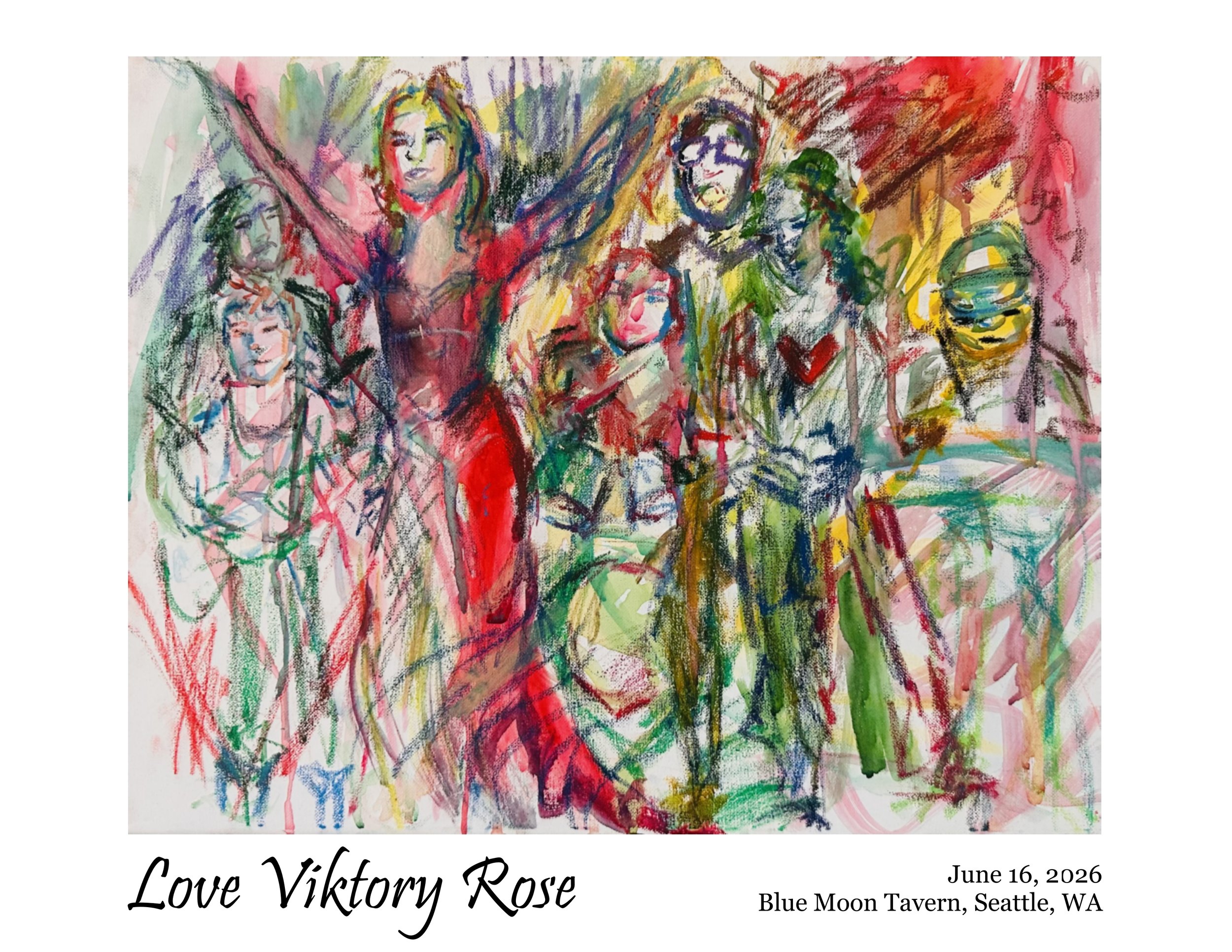 Love Viktory Rose Print - 6.10.26 Live Concert