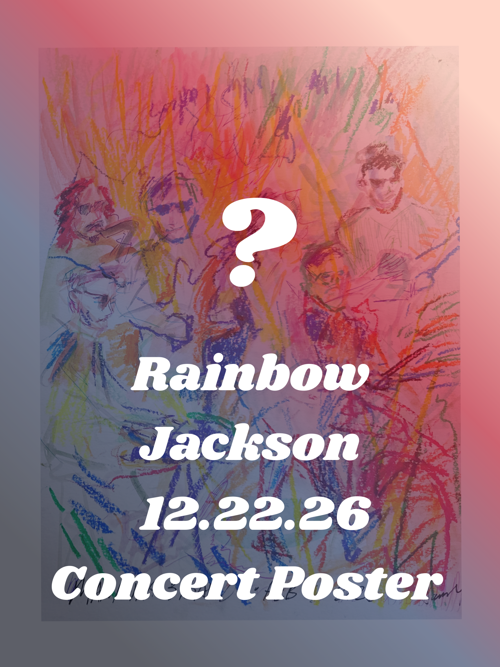Rainbow Jackson Art Print - 2.22.26 Live Concert