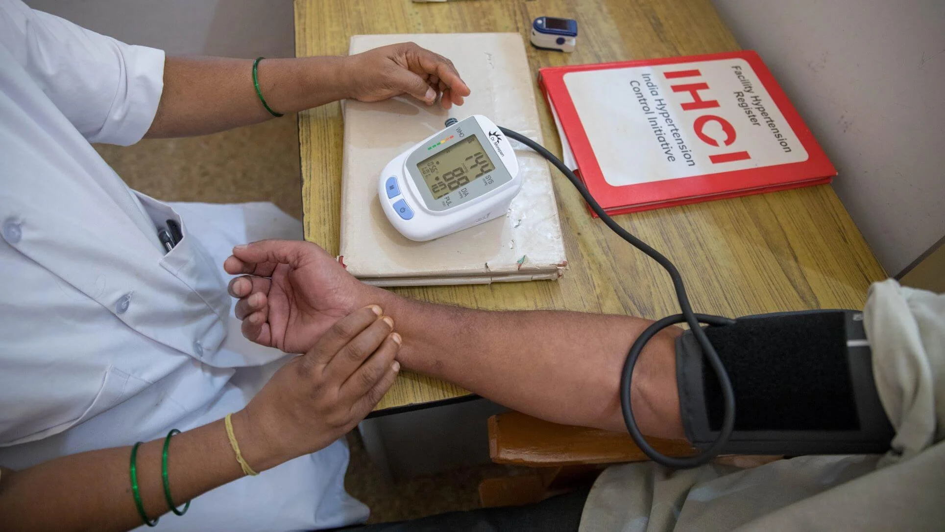 India has a high population of people living with hypertension. India Hypertension Control Initiative.