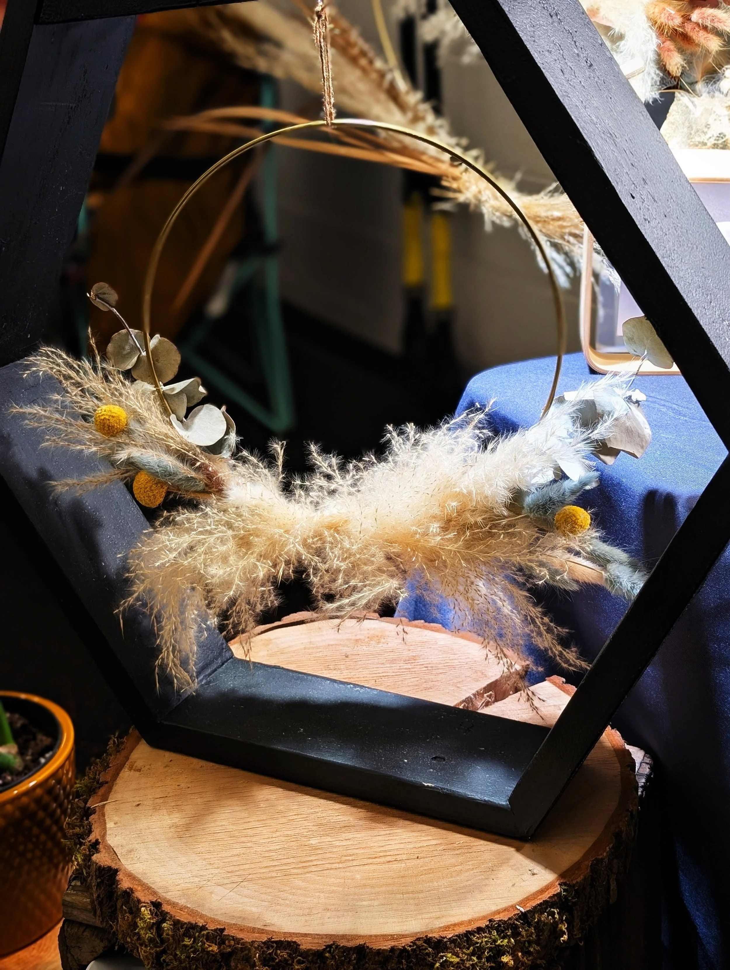 Everlasting Design - Botanical Wreath Bar - diy - diy bar - workshop - event