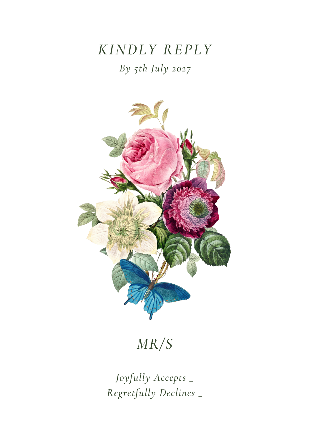 Copy of Vintage Botanical  Invitation  REPLY CARD TEMPLATE (3.5 × 5in).png