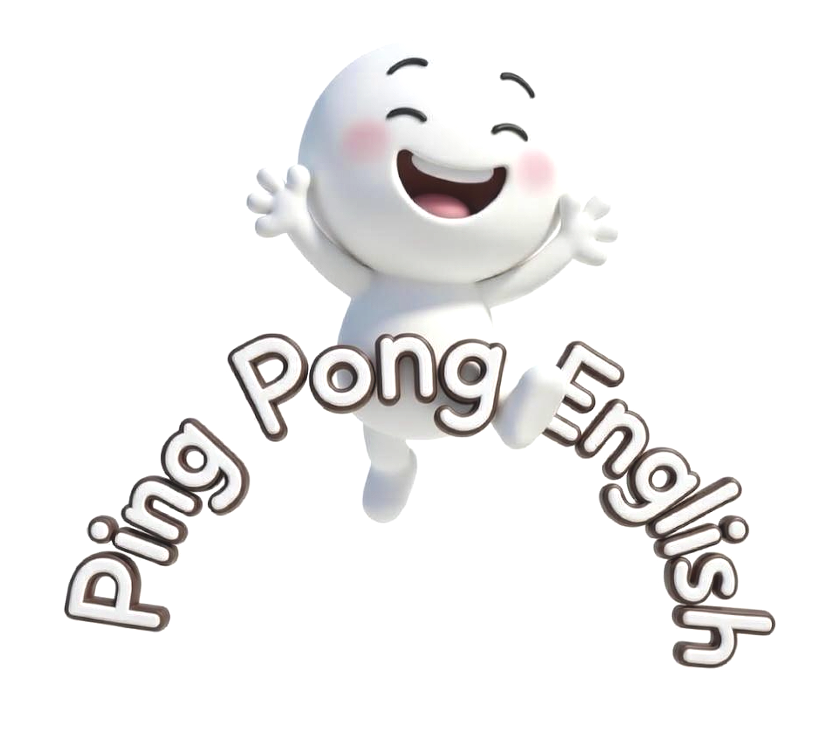 pingpongenglish.com Mascot-Business logo