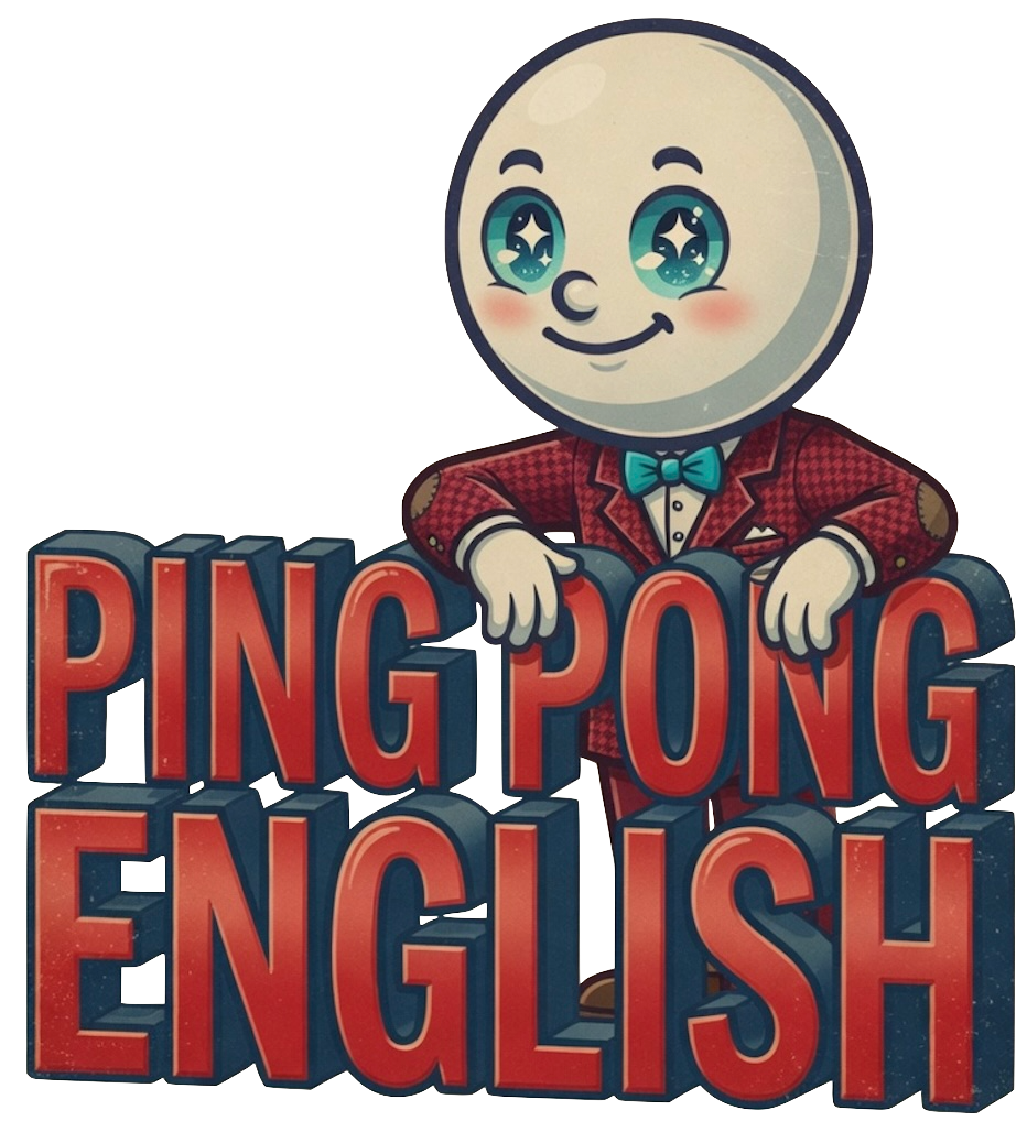PING PONG ENGLISH