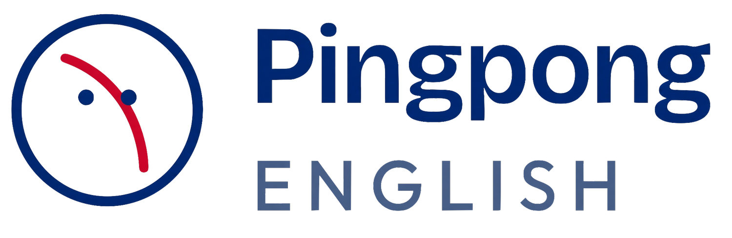 PING PONG ENGLISH