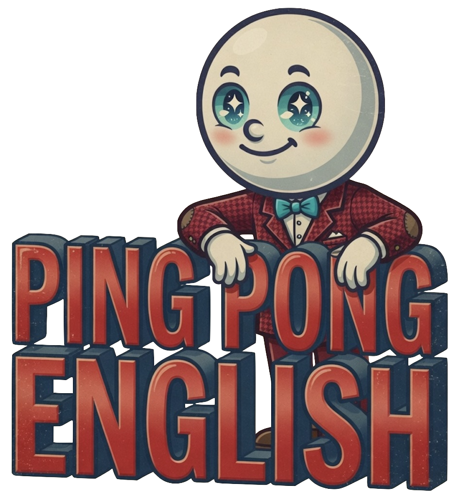 PING PONG ENGLISH