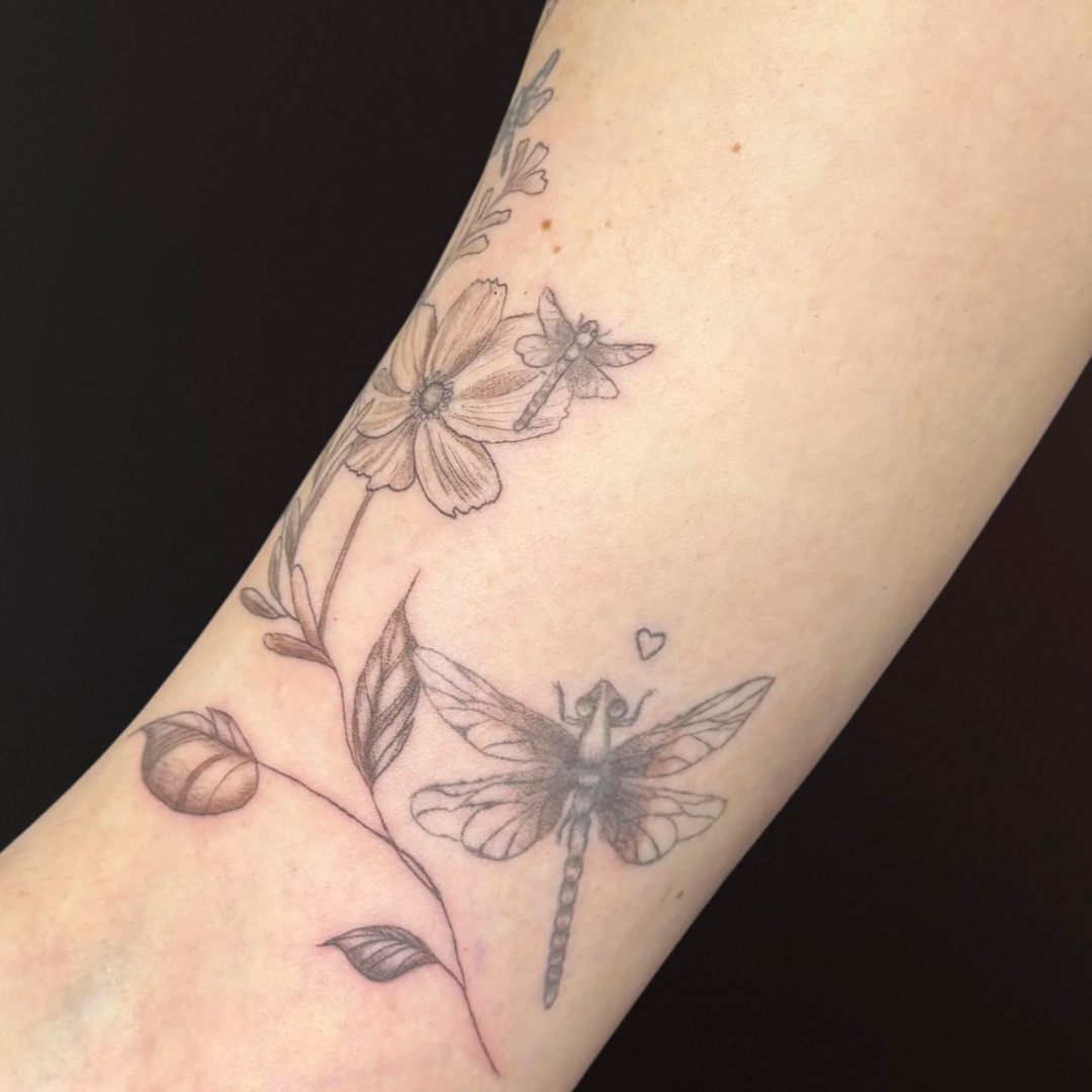 Dragonfly Floral Tattoo.png