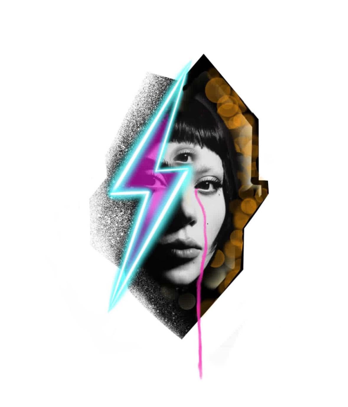 Predrawn: Surrealism Lady Gaga Portrait