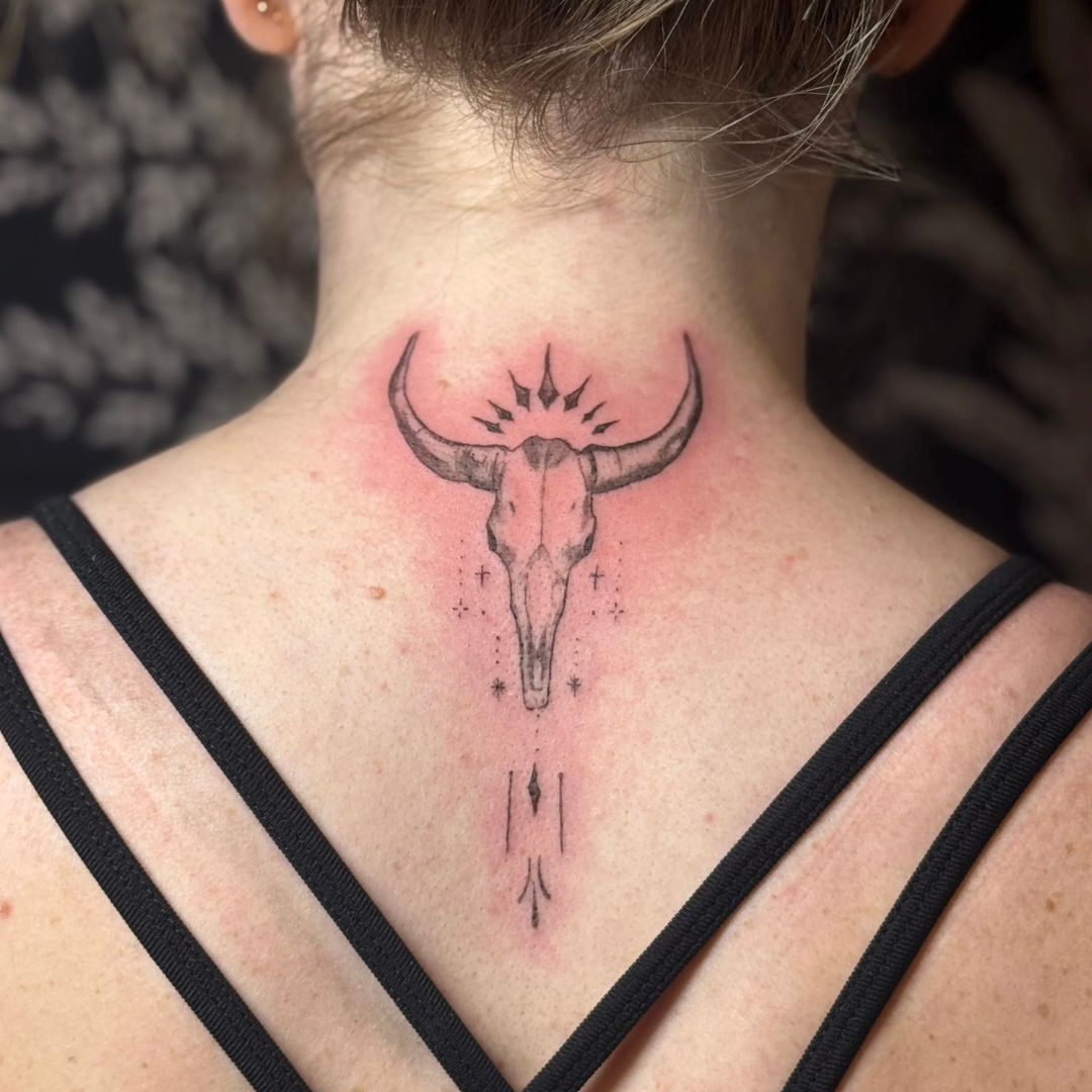 Southwestern Skull Neck Tattoo.png