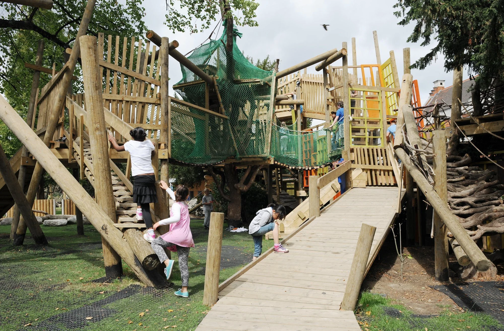 Kilburn Grange Adventure Playground by Root + Erect