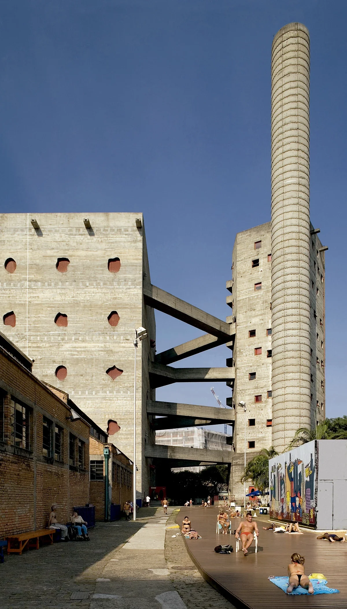 SESC Pompéia, São Paulo, Brazil — Lina Bo Bardi