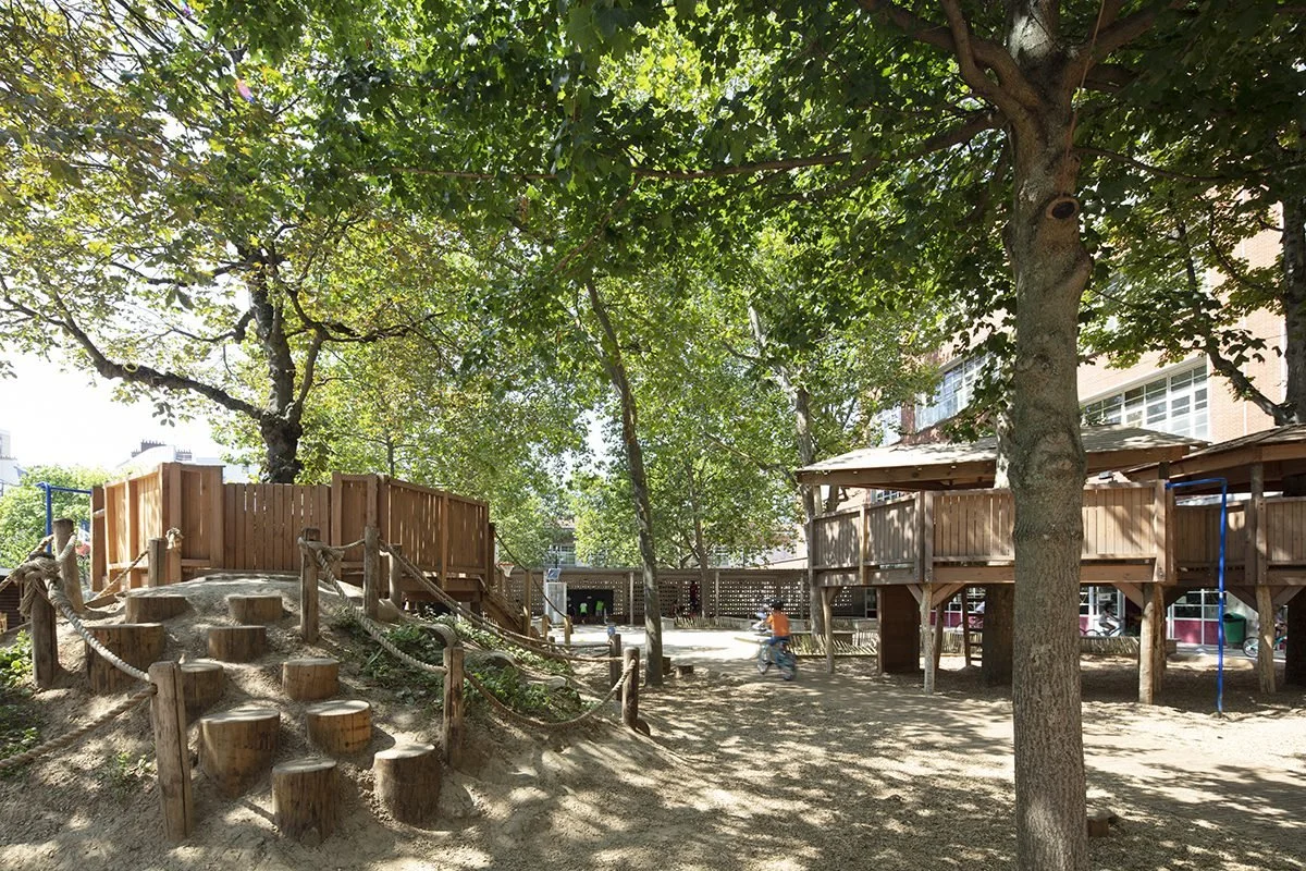 OASIS schoolyards, Paris, France