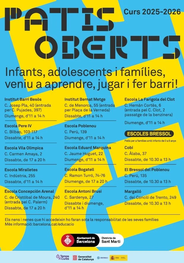 Patis Oberts, Barcelona, Spain